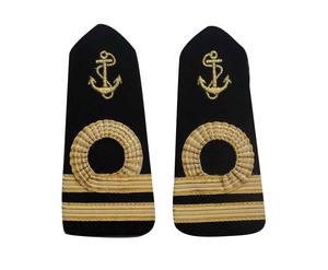 Epaulettes Bordados a Mano con una Sola Correa para Hombro, Accesorios de Uniforme Hechos con Hilo Metálico, Precio de Fábrica Win Master - Product Image 1