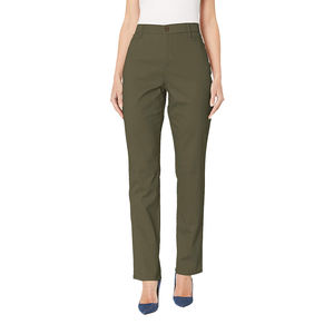 HYPEN SPORTS Pantalon Crayon Confortable et Décontracté pour Femme, Longueur Mi-Cuisse, en Spandex/Polyester, Infroissable, Haute Qualité - Product Image 4