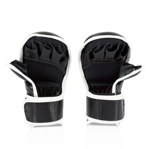 Guantes de Entrenamiento de MMA para Adultos con Soporte para Muñeca, Guantes Abiertos para Grappling, Golpeo y Práctica de Artes Marciales - Product Image 4