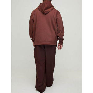 Survêtements personnalisés pour hommes et femmes, sweats à capuche épais 500 GSM 350 GSM en molleton polyester/coton brodé, et shorts amples - Product Image 6