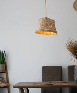 <b>Large</b> Woven Bamboo Pendant Light Lampshade Repurposed <b>Basket</b> Design <b>Hanging</b> Lamp for Restaurant Cafe Lighting Supplier - Product Image 5