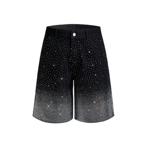 Hot <b>Shorts</b> <b>Jeans</b> Rhinestones Denim <b>Shorts</b> Ripped Casual Summer Mens Denim <b>Jean</b> <b>Shorts</b> <b>High</b> <b>Waisted</b> Denim Distressed <b>Shorts</b> - Product Image 1