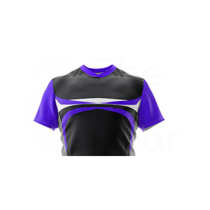 Meilleur fabricant, dernier design, uniforme de rugby pour adultes, nouvelle arrivée, respirant, séchage rapide, évacuation de l'humidité, unisexe, 100% polyester - Product Image 4