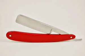 Maquinilla de Afeitar Recta de Alta Calidad para Hombre con Cuchillas de un Solo Filo - Acero Inoxidable Profesional de Seguridad - Product Image 2