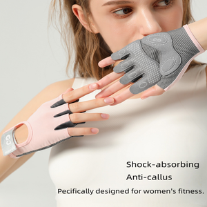 High Quality Half Finger Gym Gloves Mesh Breathable Non-Slip <b>Weight</b> Lifting Training Fitness Unisex Adjustable Wrist Strap 0.5kg - Product Image 5