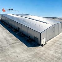 Estructura de Acero para Construcción de Fábricas, Almacenes y Naves Industriales
