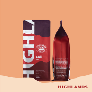 Café Culi torréfié traditionnel le plus vendu 200g Marque Highlands Coffee Arôme riche Prix compétitif Vente en gros Exportation - Product Image 4