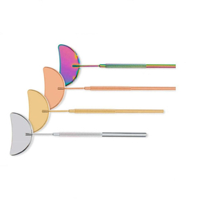 Professional Colorful Eyelash <b>Mirror</b> Stainless Steel Square Lash Inspection <b>Mirror</b> Detachable Extension Tools for EyeLash Makeup - Product Image 3