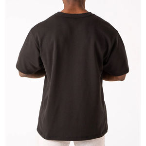 T-shirt pour homme en tissu 100% coton doux, conçu pour les activités de plein air, nouveau design 2026, vêtement décontracté respirant, coupe ample - Product Image 2