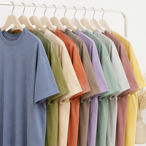 Women's Loose Fit Cotton T-<b>Shirt</b> Breathable Short Sleeve Top Oem Service Custom 190GSM T <b>Shirt</b> <b>Half</b> Sleeve Crew Neck Tunic Tops - Product Image 3