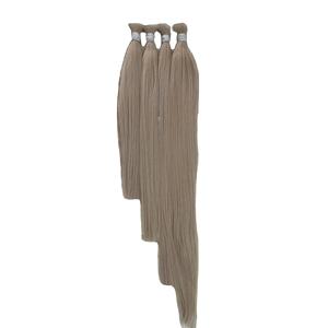Extensiones de Cabello Humano de Alta Calidad, Color 613, Liso, de un Solo Donante, Cabello Virgen Vietnamita, Precio al por Mayor - Product Image 3