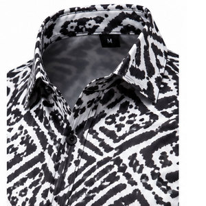 Premium Men's Solid <b>Shirt</b> Digital Printing Technology Breathable 100% Cotton Fabric Comfortable Elegant Smart Casual ODM - Product Image 3