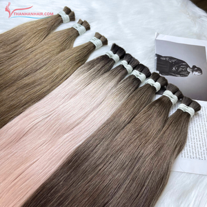 Producto de muy alta calidad, color natural, liso, a granel, 100% cabello vietnamita crudo, sin enredos, sin caída, gran precio al por mayor - Product Image 5