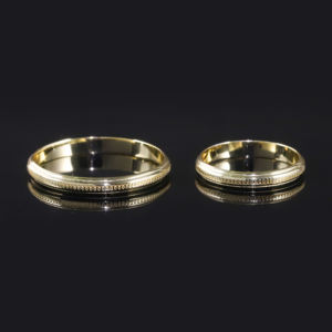 Bague de cocktail classique en or massif 14 carats avec diamant de laboratoire, style hip-hop, certifiée IGI, plaquée or 14 carats, bijoux de mariage unisexe - Product Image 2
