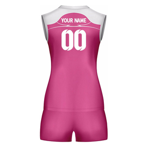 Tenue de volley-ball de qualité professionnelle, personnalisable avec logo d'équipe, maillot et short légers, vêtements de performance pour le jour du match - Product Image 4