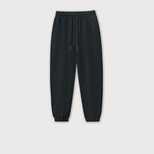 Unisex Streetwear <b>Joggers</b>: Loose-Fit Cotton Sweatpants With Elastic Cuffs & Pockets - Ideal for Men's Casual Outfits - Product Image 5