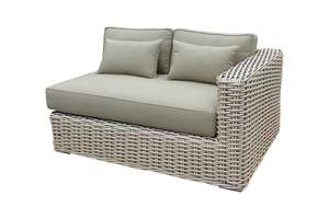 Ensemble de canapés d'extérieur en osier ROSA RASF-218, style resort, pour terrasses - Product Image 3