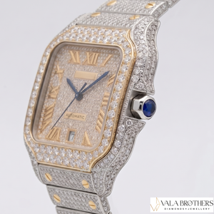 Reloj de Lujo con Diamantes Moissanite para Hombre y Mujer, Estilo Hip Hop, Brillante, de Diseño Premium - Product Image 1