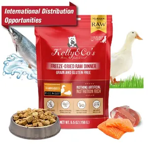 nutritious best choice freeze-dried pet food dry Kelly and co Freeze-dried Dog and cat Food palatability enhancer