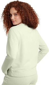 Sudadera Sherpa de manga larga para mujer con forro grueso y ajuste informal, sudadera de lana Sherpa para mujer. - Product Image 2