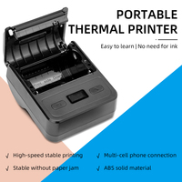 Imprimante d'étiquettes thermique sans fil Bluetooth 80 mm Machine professionnelle portable Étiquette autocollante Imprimante thermique USB