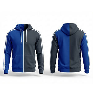 เสื้อฮู้ดซิปเต็มตัวแบบหนา, เสื้อแจ็คเก็ตขนแกะสำหรับฤดูหนาว, บริการ OEM ODM เสื้อแจ็คเก็ตมีฮู้ดสำหรับผู้ชาย ผู้หญิง และเยาวชน สำหรับการฝึกซ้อมและเล่นกีฬา - Product Image 2