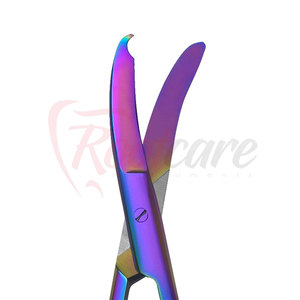 Ciseaux à points fins pour usage médical et de pansement – Lisses, légers et de qualité supérieure – Nouveauté - Product Image 3