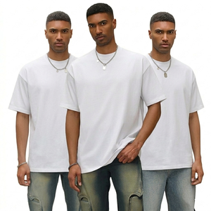 T-shirt à manches courtes en coton 100% pour homme, col en V, tricoté, confortable, léger, respirant, vêtement décontracté, prix d'usine, vente en gros - Product Image 1
