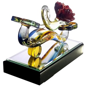 2024 ดอกกุหลาบแก้วมูราโน่เป่ามือดีไซน์ใหม่ - Product Image 5
