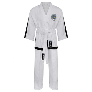 Fabricant OEM – Tenue d'arts martiaux à manches longues, uniformes de Taekwondo ITF, vêtements d'entraînement personnalisés, combinaison de Taekwondo brodée - Product Image 1