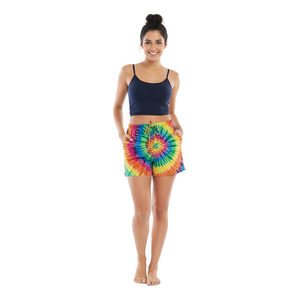 Shorts de détente pour femmes de haute qualité, 100% coton, tissu ultra doux, respirant, léger, taille élastique, coupe-vent, décontracté - Product Image 4