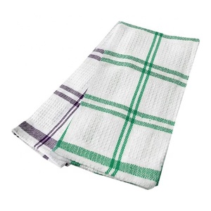 Luxury Blue Microfiber 100% Cotton <b>Cloth</b> High Quality Super <b>Absorbent</b> Lint Free Durable Eco Cleaning Kitchen Towels for House - Product Image 5