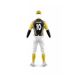 Custom Baseball Softball Uniform Set Plus Size Short Sleeve High Quality Teamwear OEM Manufacturer - Product Image 4