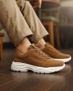 Chaussures de sport décontractées Campus Men OG-27 en cuir, style animalier, confortables, légères, faites à la main, avec logo personnalisé - Product Image 5