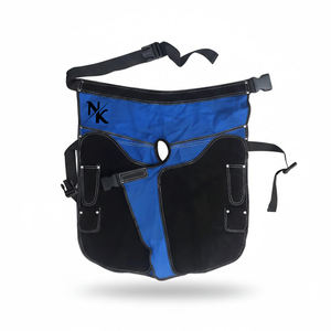 Delantal de Herrador y Pantalones Largos de Cuero Genuino Personalizables con Costuras Reforzadas Duraderas, Cierre de Hebilla y Bolsillos Especiales para Herramientas - Product Image 1