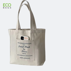 2023 Wholesale 100% Cotton <b>Tote</b> Bag High Quality Customized Canvas Shopping Bag C Logo Vietnam Cartoon Pattern Factory Price - Product Image 2