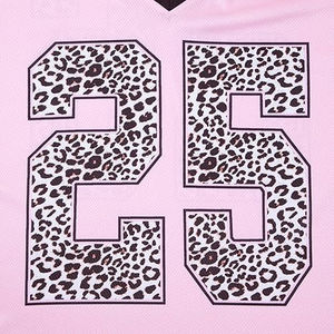 Nueva Llegada, Jersey de Fútbol Americano Ligero de Malla de Alta Calidad para Deportes, con Estampado por Transferencia de Calor, Estilo Hip Hop, para Hombre y Mujer - Product Image 3