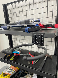 Dual-<b>hook</b> Ergonomic Wall-mounted Wall <b>Hook</b> Specialized Curved Design for Holding Drills Leaf Wholesales GAPGAR004 - Product Image 2