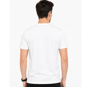 T-shirt en coton personnalisé pour hommes, t-shirt décontracté uni à manches courtes de qualité supérieure, usine de vêtements OEM ODM, t-shirt en coton pour hommes à manches courtes - Product Image 3