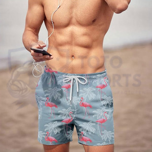 กางเกงขาสั้นผู้ชายสำหรับวิ่งในฤดูร้อน ดีไซน์พรีเมียม สวมใส่สบาย ระบายอากาศได้ดี เอวยางยืด  ขายดี  รับสั่งพิมพ์ลายได้ - Product Image 4