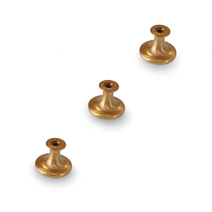 Modern Round Zinc Alloy <b>Cabinet</b> <b>Knob</b> <b>Gold</b> Drawer Pull Handle Durable Easy Installation for Kitchen Wardrobe Bathroom Furniture - Product Image 4