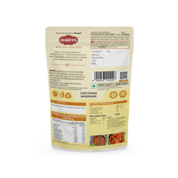 Marinada Seca Chefys Chettinad 250G, Masala Picante del Sur de la India para Pollo, Pescado, Asados, BBQ, Estilo Tandoori de Restaurante