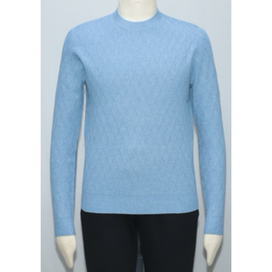 Suéter de Punto Personalizado para Hombre, de Invierno, Manga Larga, Peludo, Geométrico, de Algodón Orgánico, Secado Rápido, Transpirable, Suministro OEM ODM - Product Image 3