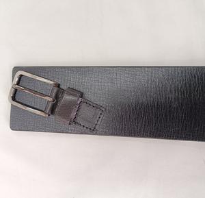 Ceinture en cuir véritable tendance 2026, style formel, durable, avec boucle en alliage à anneau en D, motif uni, options de personnalisation, vente en gros - Product Image 5