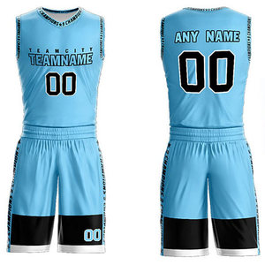 ชุดบาสเก็ตบอลชาย – ชุดเสื้อเจอร์ซีย์แขนกุดแห้งเร็ว ชุดบาสเก็ตบอลแบบซับลิเมชั่นสั่งทำพิเศษ – ชุดทีมพร้อมพิมพ์โลโก้ - Product Image 4