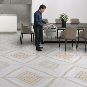 Azulejos de Porcelana Pulida de 24x48 Pulgadas, Color Negro, Acabado Brillante, Vistaar, Azulejos para Piso de Piscina al Aire Libre - Product Image 6