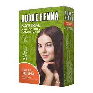 Approvisionnement direct usine : Henné Adore en poudre pure, qualité supérieure, semi-permanent pour la croissance des cheveux, soin profond, indien - Product Image 1