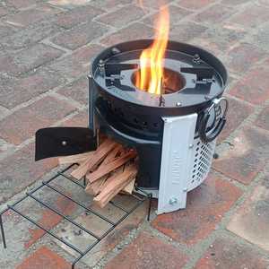 Cold Rolled Steel Modern Freestanding Wood Burning Biomass Heater Flame Safe Heating Cook <b>Stove</b> for Kitchen Appliance - Product Image 4