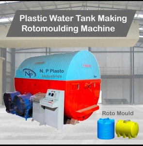 Multifunctional Water Tank Making <b>Machine</b> Roto Molded Mild Steel Vertical <b>Plastic</b> <b>Rotational</b> <b>Molding</b> - Product Image 5