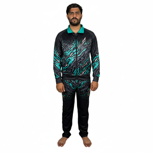 Conjunto Deportivo para Hombre al por Mayor, OEM, Manga Larga, Cómodo, Corte Ajustado, Transpirable y Personalizable - Product Image 1